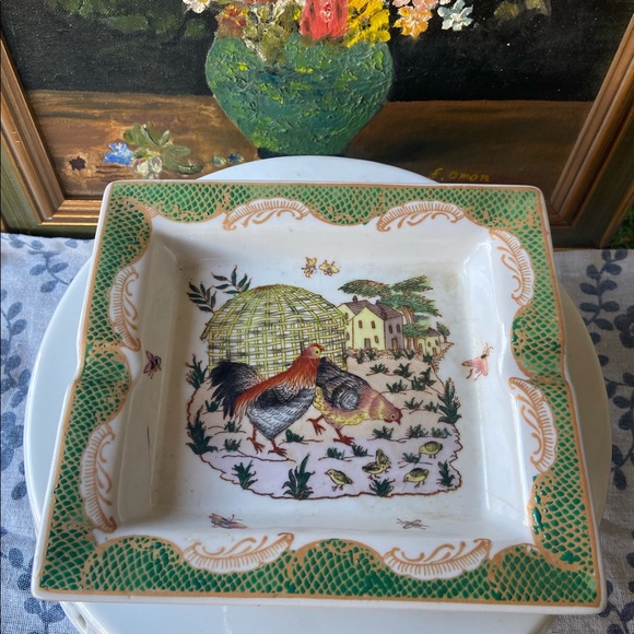 Intake 80s/90s rooster ashtray 8”x7” - Picture 2 of 5